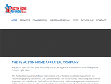 Tablet Screenshot of homeappraiseraustin.com